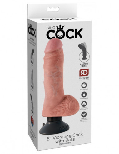 KC 8 Vibrating Cock with Ball