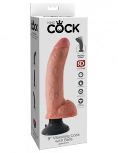 KC 9 Vibrating Cock with Ball (cod. 208)