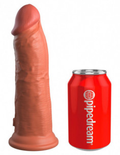 KCE 8 DD Vibrating Cock Tan 2