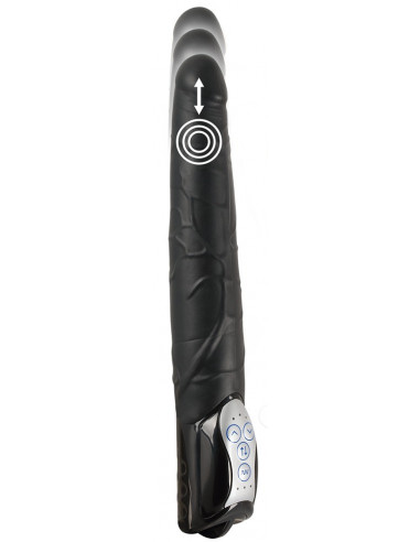 Black Push Thrusting Vibrator