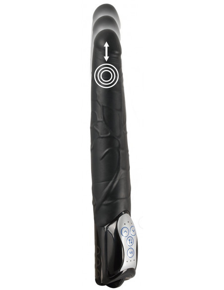 Black Push Thrusting Vibrator