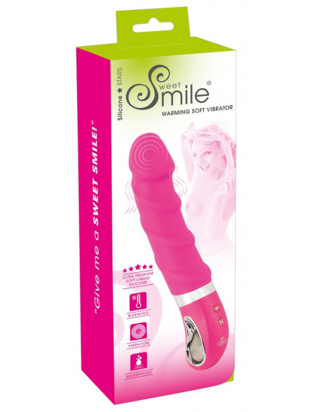 Sweet Smile Warming Soft Vibra - Sweet Smile - pink