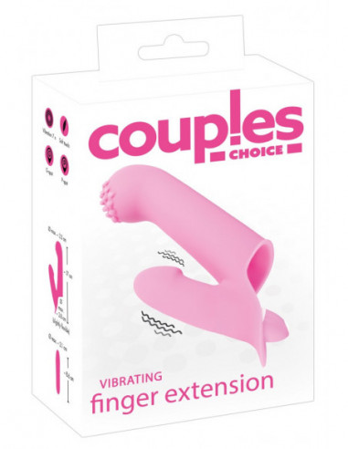 Couples Choice Vibrating finge