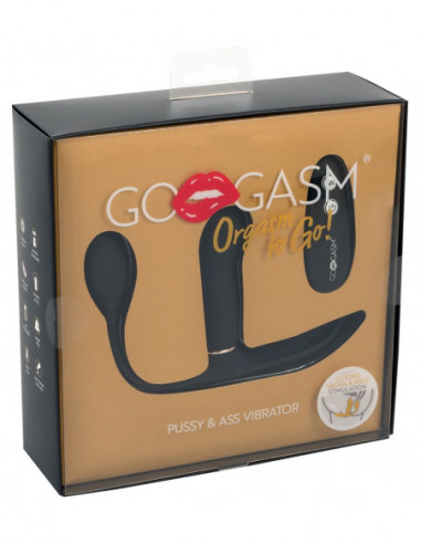 GoGasm Pussy and Ass Vibrator bl