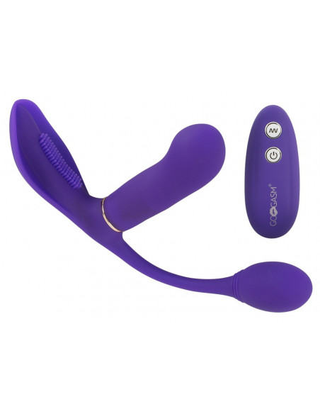 GoGasm Pussy and Ass Vibrator pu