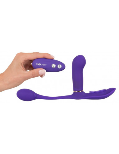 GoGasm Pussy and Ass Vibrator pu
