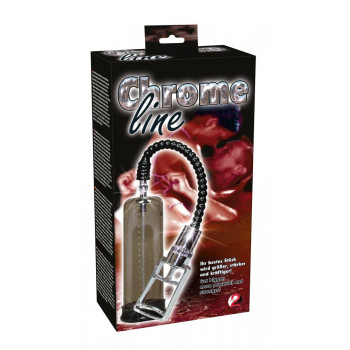 Chrome Line Penis Pump