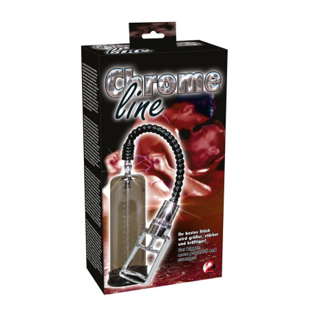 Chrome Line Penis Pump