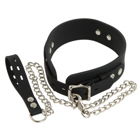 Silicone Collar with Leash