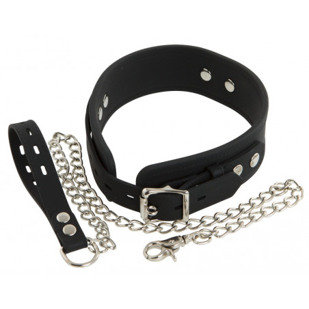 Silicone Collar with Leash