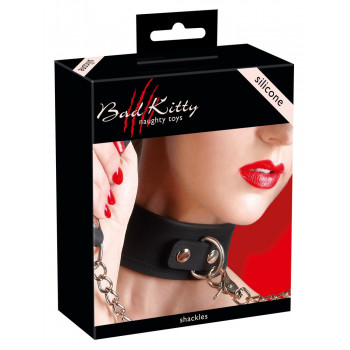 Collare in silicone con guinzaglio 2