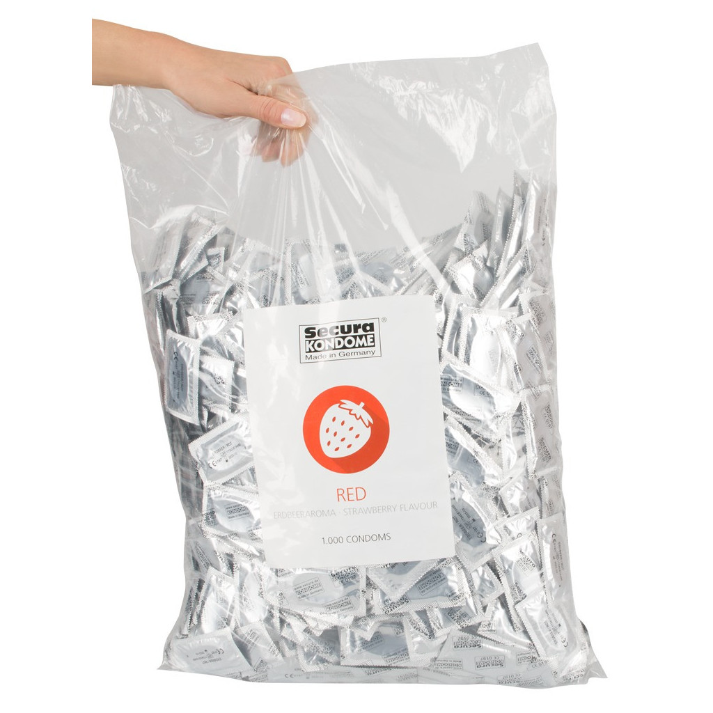 Secura Red 1,000 pcs. bag